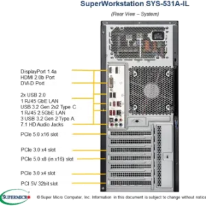 SuperWorkstation 531A-IL - Image 4