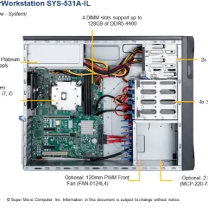 SuperWorkstation 531A-IL - Image 2