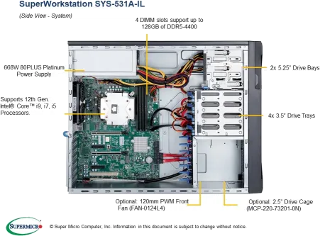 SuperWorkstation 531A-IL