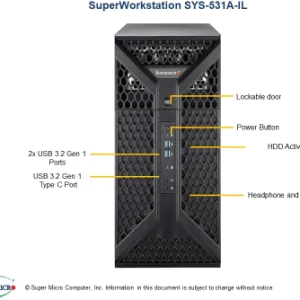 SuperWorkstation 531A-IL - Image 5