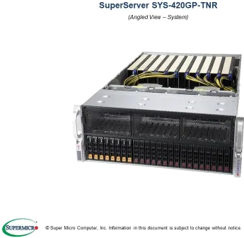 SuperServer 420GP-TNR